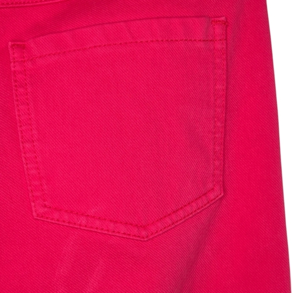 J. McLaughlin Women's Kate Mid Rise Stretch Skinny Jeans Fuschia Pink Size 6 - Picture 4 of 8